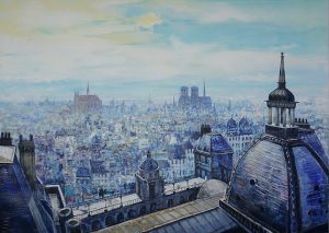 Paris France Art Scenes by Paul Ygartua
