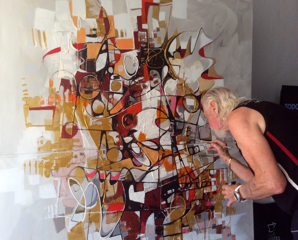 Painting by Paul Ygartua