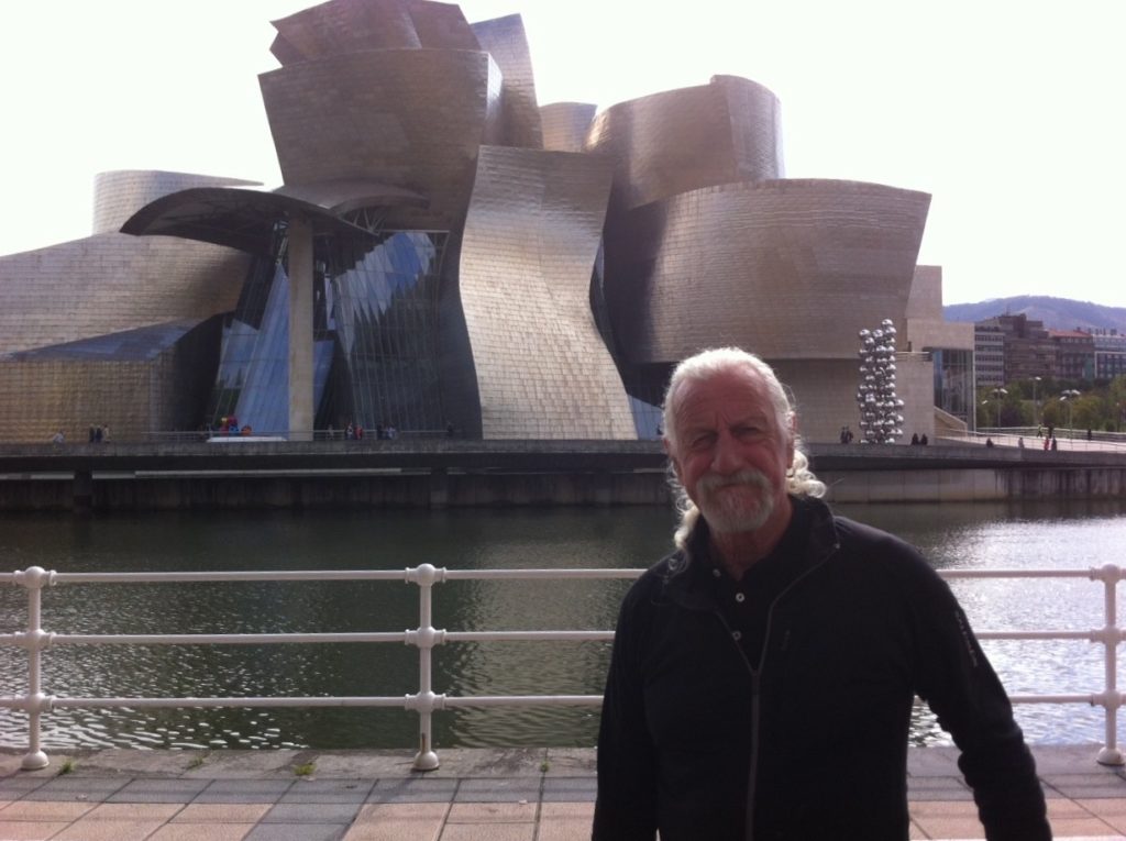 Painting The Guggenheim in Bilbao