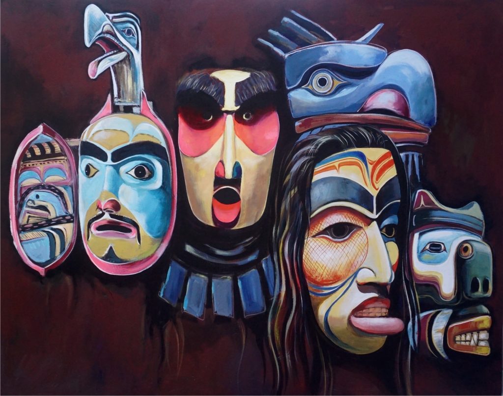 Paul Ygartua in Eagle Spirit Gallery – Native Masks & Portraits