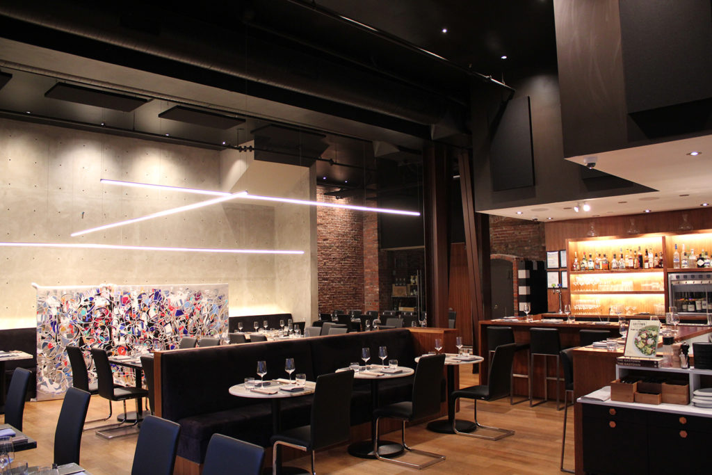 New Abstract Installation in Vancouver’s Bauhaus Restaurant